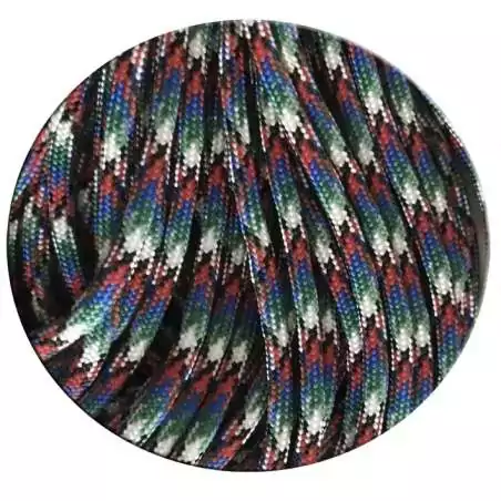 Lacets ronds paracorde multicolores écossais pour vos chaussures Lacets ronds paracorde multicolores écossais pour vos chaussures