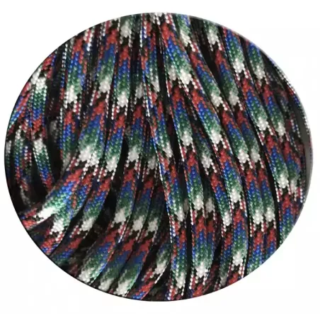 Lacets ronds paracorde multicolores écossais pour vos…