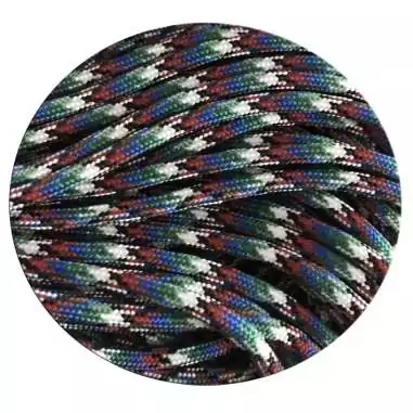 Lacets ronds paracorde multicolores écossais pour vos chaussures