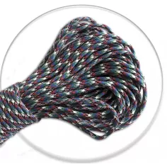 Lacets ronds paracorde multicolores écossais pour vos…