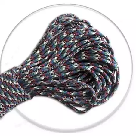 Lacets ronds paracorde multicolores écossais pour vos chaussures Lacets ronds paracorde multicolores écossais pour vos chaussures