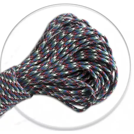 Lacets ronds paracorde multicolores écossais pour vos…