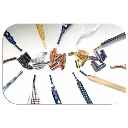 Lacets satin noir froufrou pour vos chaussures