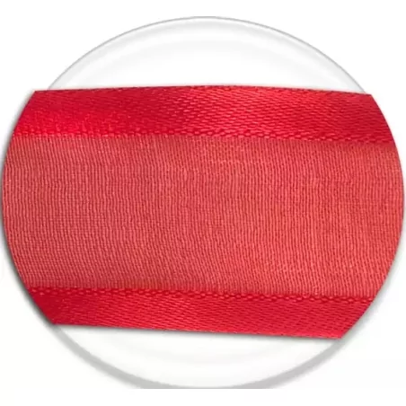 Lacets organdi rouges gansés de satin pour vos chaussures
