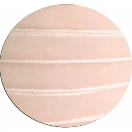 Lacets velours rose poudré pour vos chaussures