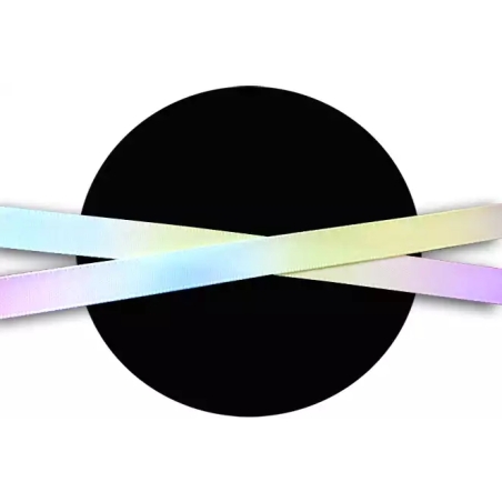 Lacets satin&nbsp;rainbow&nbsp;pastel pour vos chaussures : 3 largeurs