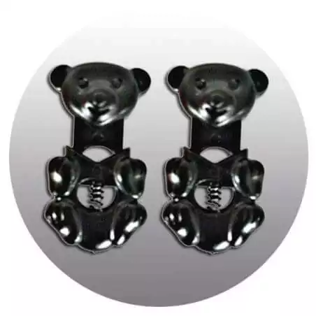 Bloqueurs de lacets ourson pour vos lacets, capuches, sacs,...