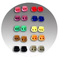 Lacets élastiques auto-bloquants en vert fluo pour vos chaussures 2