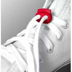 Stoppeurs plats verts foncés pour vos lacets, capuches, sac... 2