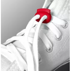 Bloqueurs stoppeurs plats verts foncés de lacets de… 2