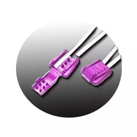 Lacets élastiques auto-bloquants rose pâle pour vos chaussures Lacets élastiques auto-bloquants rose pâle pour vos chaussures