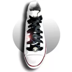 Décorations bijoux accessoires de lacets diamants facettes… 2