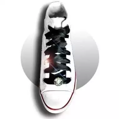 Envie de décorer vos chaussures ? Décorations à facettes diamant