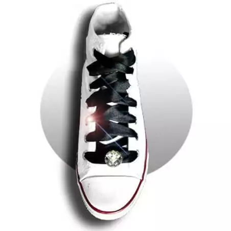 Envie de décorer vos chaussures ? Décorations à facettes diamant