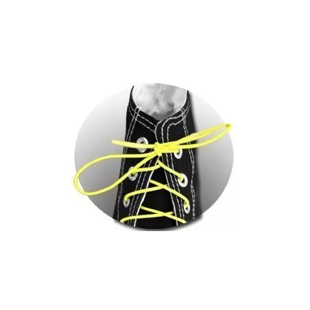 Lacets élastiques jaunes fluos pratiques pour chaussures…