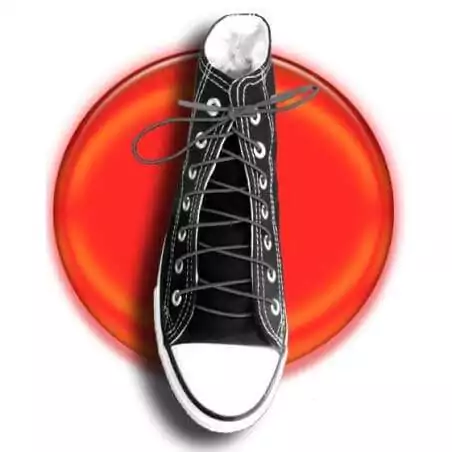 Lacets fins ronds élastiques noirs pour vos chaussures  Lacets fins ronds élastiques noirs pour vos chaussures