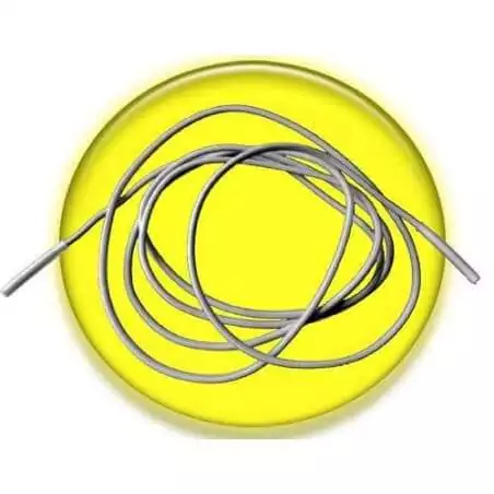 Lacets fins ronds élastiques gris pour vos chaussures Lacets fins ronds élastiques gris pour vos chaussures