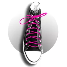 Lacets élastiques roses fluos pratiques pour chaussures…