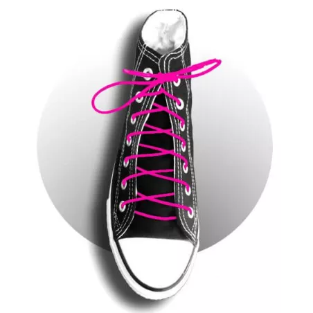 Lacets élastiques roses fluos pratiques pour chaussures…