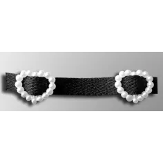 Décorations bijoux de lacets coeurs blancs en vente lacets… 2