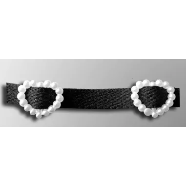 Décorations bijoux de lacets coeurs blancs en vente lacets…