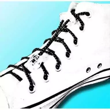 Lacets élastiques Sans Nœud Pour Chaussures - Ajustement Automatique, Noir, 110 Cm, Pour Adultes Et Enfants