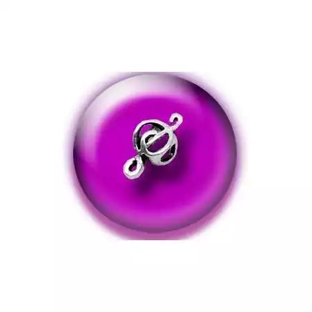 Envie de décorer vos chaussures ? Décorations Musique en métal argenté