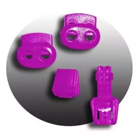 Lacets élastiques autobloquants blancs pour vos chaussures