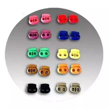 Lacets élastiques autobloquants blancs pour vos chaussures