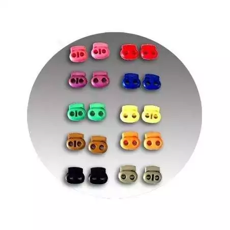 Lacets élastiques autobloquants blancs pour vos chaussures