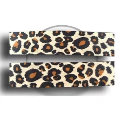 Lacets larges panthère/léopard tons beiges pour vos chaussures 2