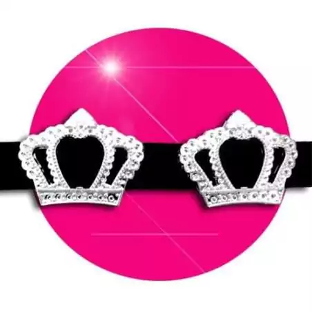 Envie de décorer vos chaussures ? Décorations Couronnes argentées