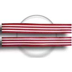 Lacets marinière rouge & blanc pour vos chaussures 2