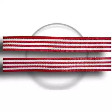 Lacets marinière rouge & blanc pour vos chaussures