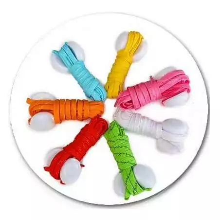 Lacets lumineux colorés pour vos chaussures Lacets lumineux colorés pour vos chaussures