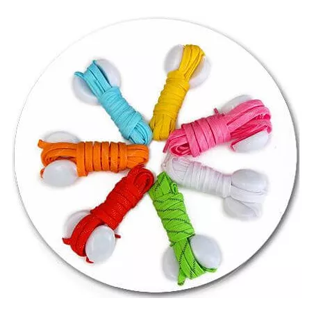 Lacets lumineux colorés pour vos chaussures