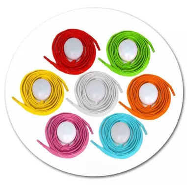Lacets lumineux colorés pour vos chaussures