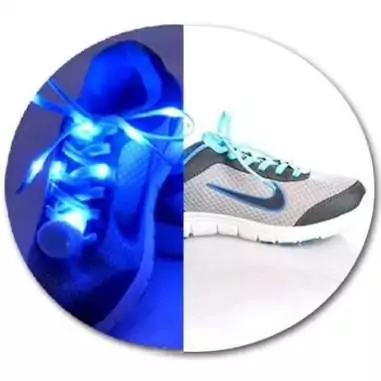 Lacets lumineux colorés pour vos chaussures