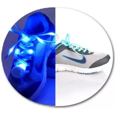Lacets lumineux colorés pour vos chaussures