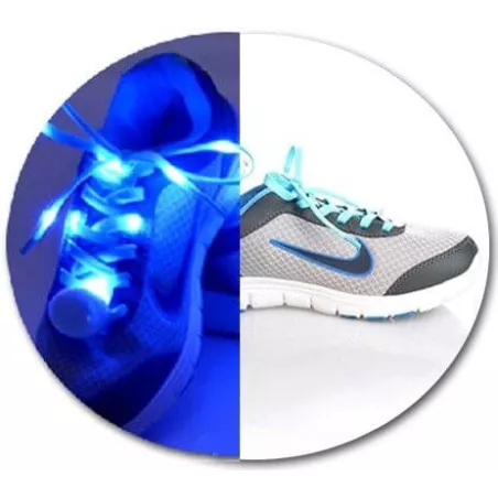Lacets lumineux colorés pour vos chaussures
