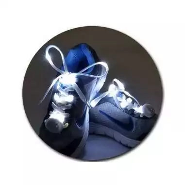 Lacets lumineux colorés pour vos chaussures