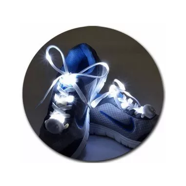 Lacets lumineux colorés pour vos chaussures