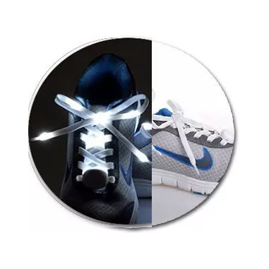 Lacets lumineux colorés pour vos chaussures