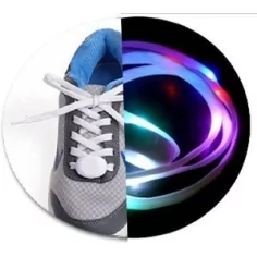Lacets lumineux colorés pour vos chaussures 2