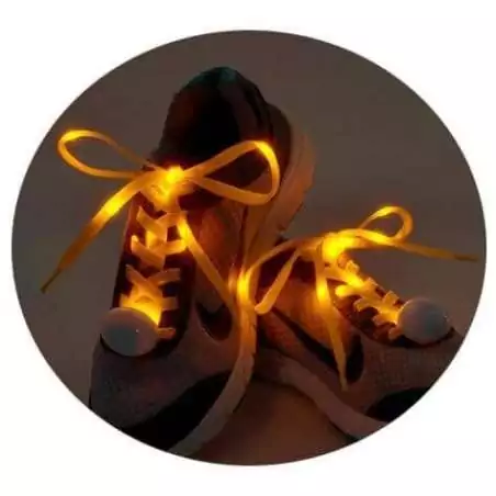Lacets lumineux colorés pour vos chaussures