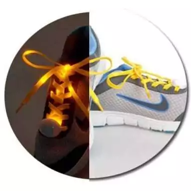 Lacets lumineux colorés pour vos chaussures