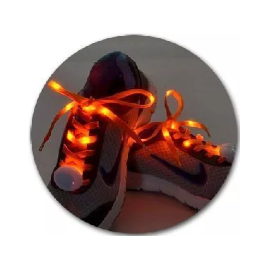 Lacets lumineux colorés pour vos chaussures