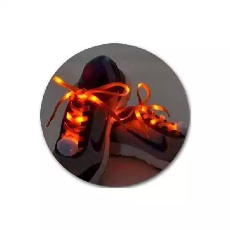 Lacets lumineux colorés pour vos chaussures Lacets lumineux colorés pour vos chaussures