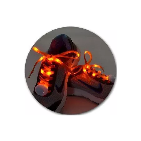 Lacets lumineux colorés pour vos chaussures