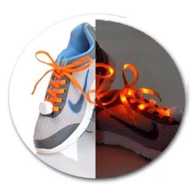 Lacets lumineux colorés pour vos chaussures